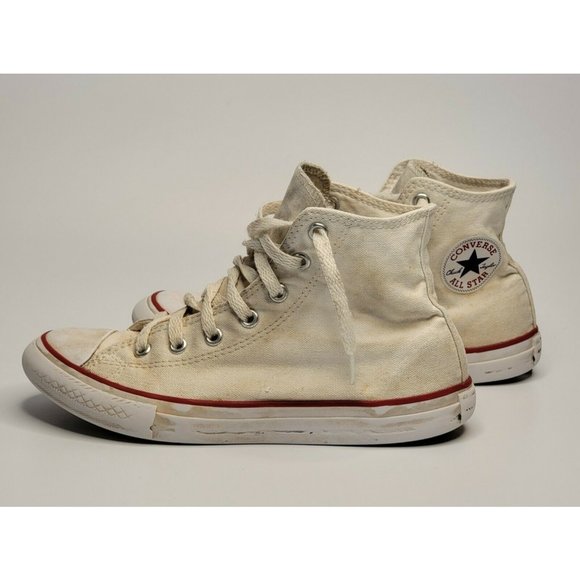 VINTAGE CONVERSE CHUCK TAYLOR ALL STAR HIGH TOP SHOES POST 2001 YOUTH SIZE 3 - Picture 4 of 10